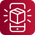 Icon_ Red_ Shipment Smartphone Arrive Streamline Streamline Light 3.0